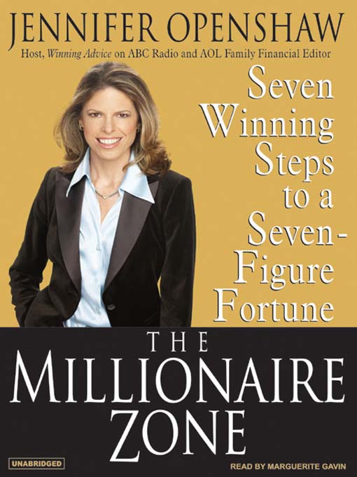 Title details for The Millionaire Zone by Jennifer Openshaw - Available